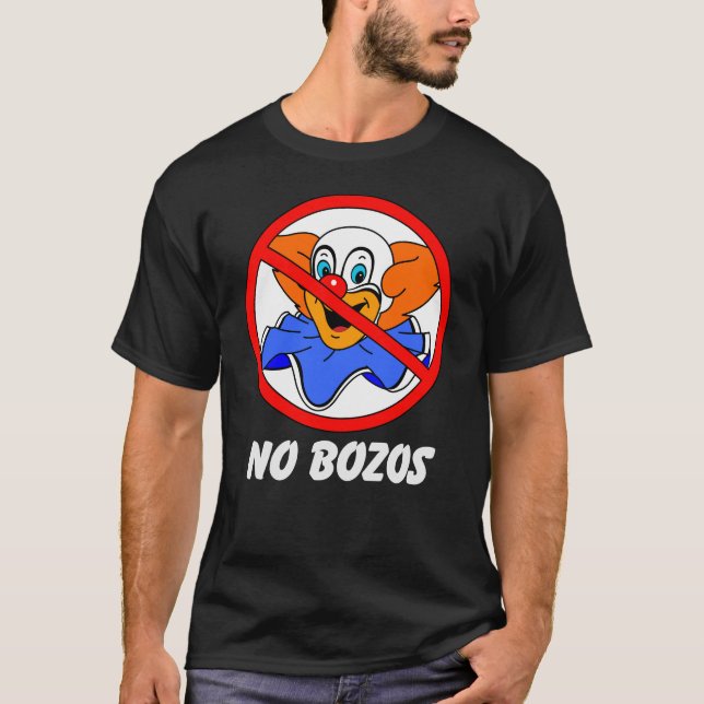 Camiseta Van Halen No Bozos Funny Logo (Anverso)