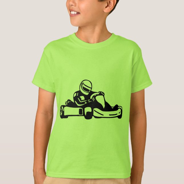 Camiseta Van las Carreras de Kart (Anverso)