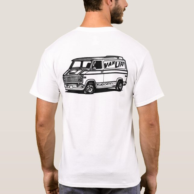 Camiseta Van Life (Reverso)