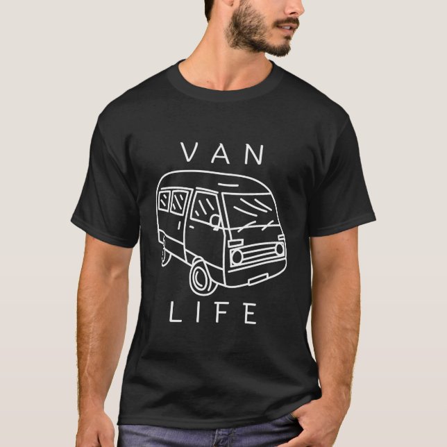 Camiseta Van life (Anverso)