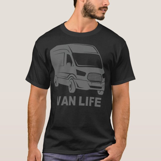 Camiseta Van Life Adventure Travel Lifestyle camping compra (Anverso)
