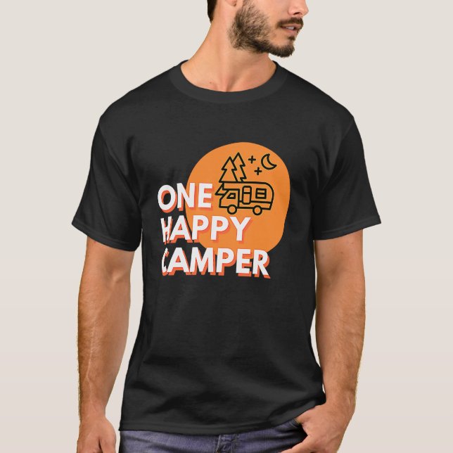 Camiseta Van Life Camping Camper Travel Bus Nature Adventur (Anverso)