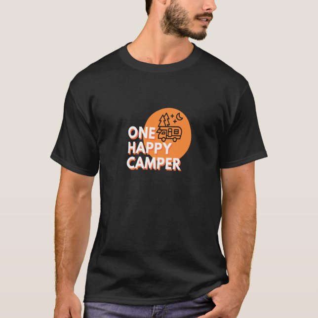 Camiseta Van Life Camping Camper Travel Bus Nature Adventur (Anverso)
