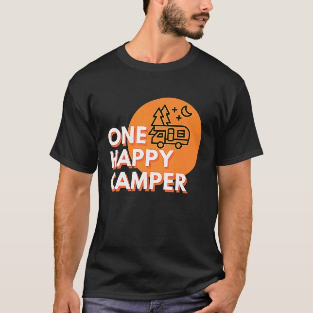 Camiseta Van Life Camping Camper Travel Bus Nature Adventur (Anverso)