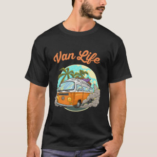 Camiseta Van Life Camping Cómplice Cómplices Vintage Van Me
