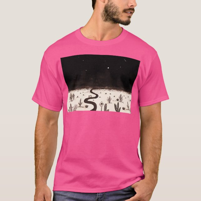 Camiseta Van Life Desert Ufo Watcher (Anverso)