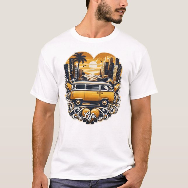 Camiseta Van Life Explore 002 (Anverso)