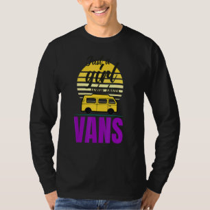 Camiseta Van Life Sun Surfer Chica Vanlife Sólo Un Chica Qu