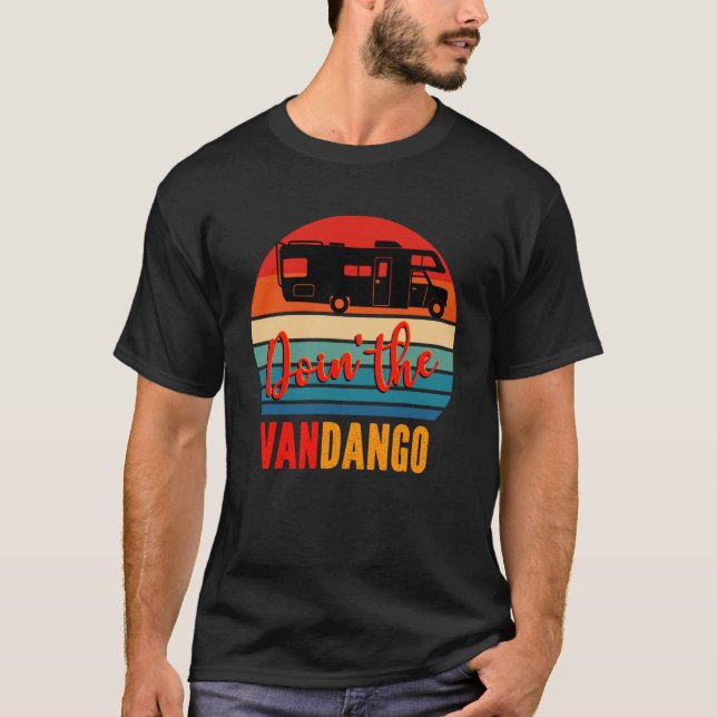 Camiseta Van Life VANdango en el Viaje de Carreteras (Anverso)