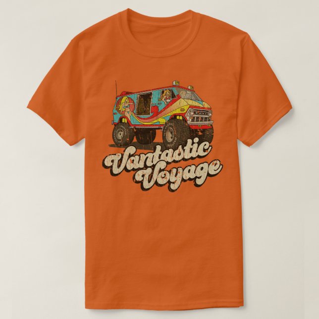 Camiseta Van Life Vantastic Voyage 1975 (Diseño del anverso)
