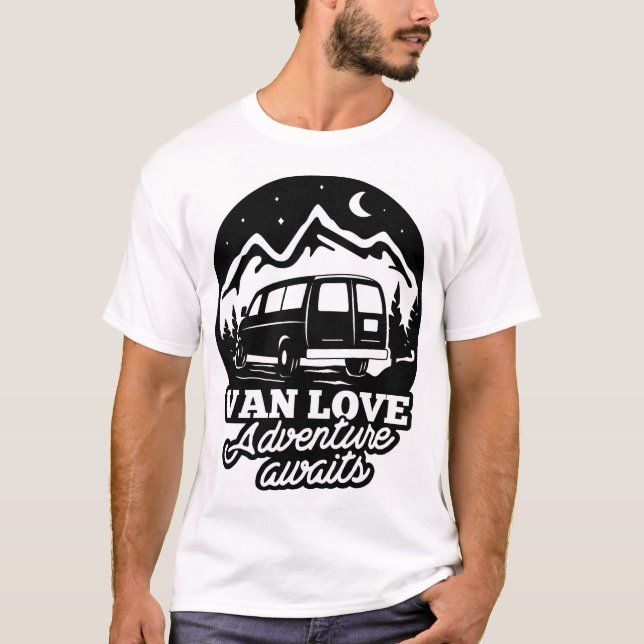 Camiseta Van Love black (Anverso)