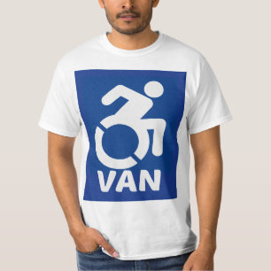 Camiseta Van Modern con discapacidad