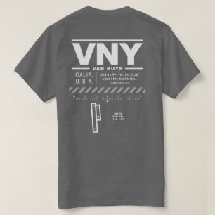 Camiseta Van Nuys Airport VNY T-Shirt
