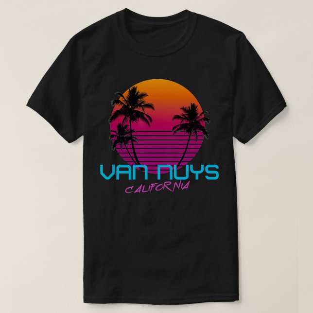 Camiseta Van Nuys California (Diseño del anverso)