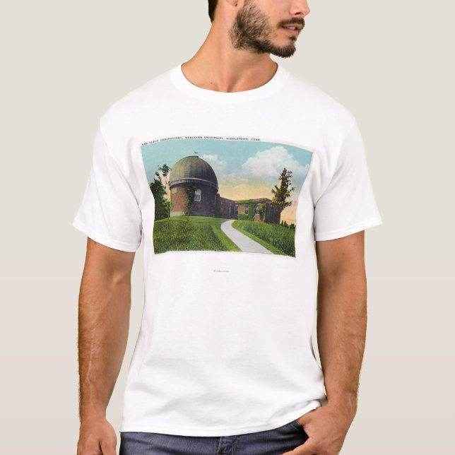 Camiseta Van Vleck Observatory de la universidad metodista (Anverso)