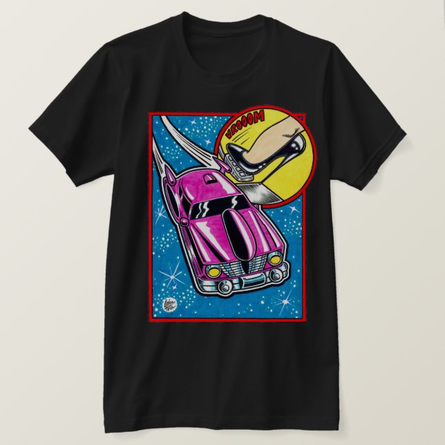 Camiseta Vana DeVinyl™/Astro Coupe (Anverso del diseño)