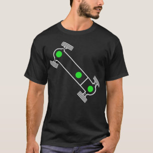 Camiseta Vanagon T3 Símbolo de difusor de sincro diseño f