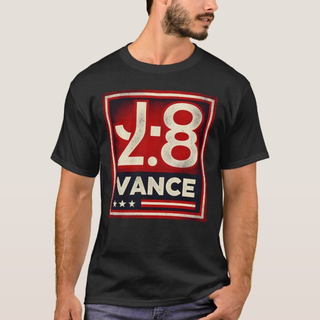 Camiseta Vance 2028 Apoyo a la campaña de J.D Vance (Anverso)