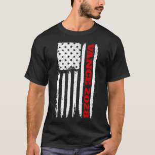Camiseta Vance 2028 Presidente de la Bandera Americana J.D.