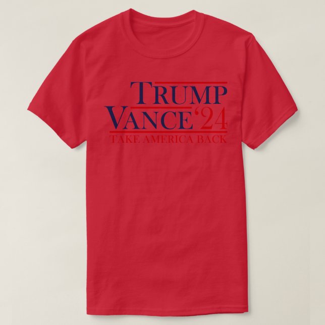 Camiseta Vance 24 Recuperar América (Diseño del anverso)