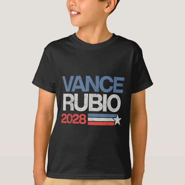 Camiseta Vance Rubio 2028 Presidente Jd Vance Marco Rubio E (Anverso)