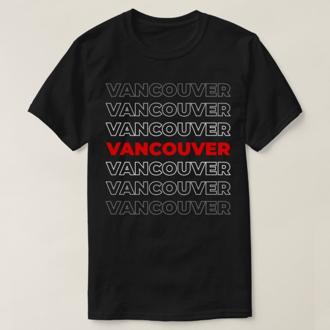 Camiseta Vancouver (Diseño del anverso)