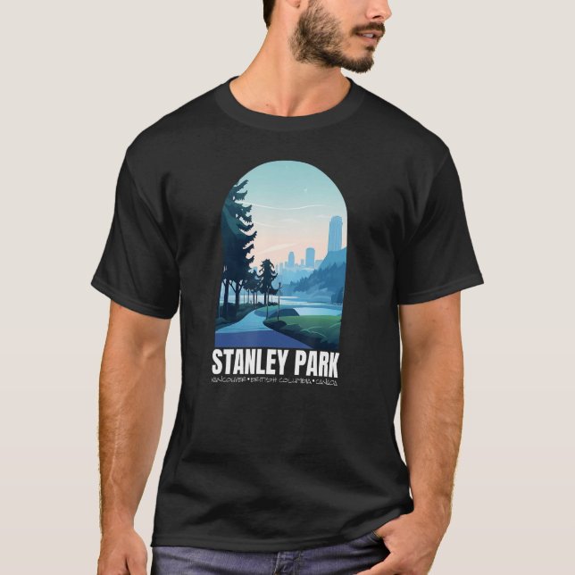 Camiseta Vancouver BC Stanley Park Columbia Británica Canad (Anverso)
