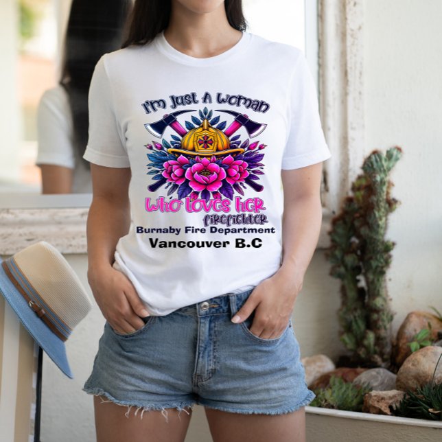 Camiseta Vancouver Bombero honra la dedicación (Subido por el creador)