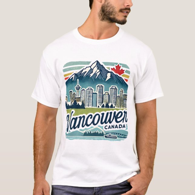 Camiseta Vancouver Canada (Anverso)