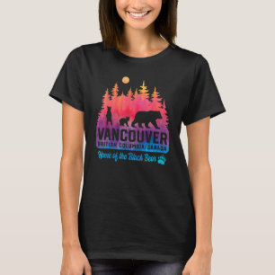 Camiseta Vancouver de vacaciones de madre de tintes y cubos