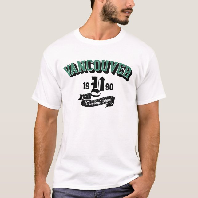 Camiseta Vancouver Original Style Arch (Anverso)