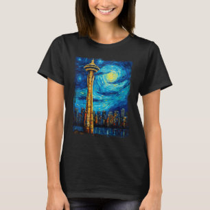 Camiseta Vancouver Retro Vancouver Canada Van Gogh