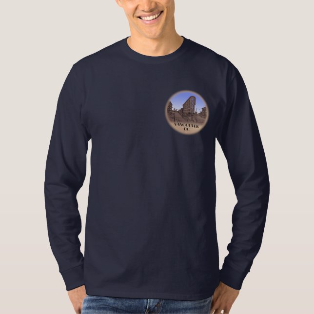 Camiseta Vancouver Souvenir Shirt Gastown Art Long Sleeve T (Anverso)