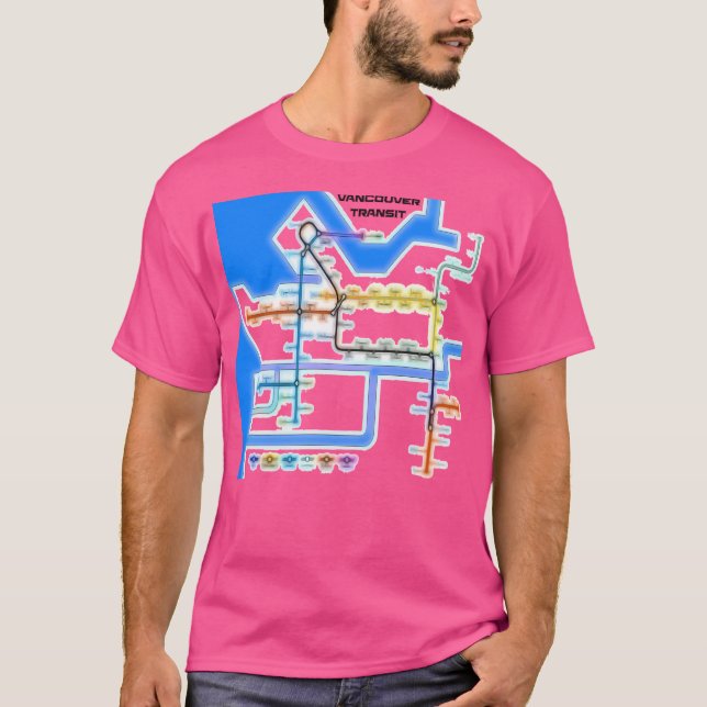 Camiseta Vancouver Transit Network (Anverso)