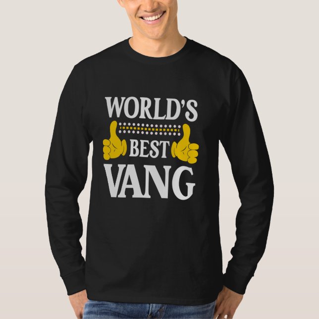 Camiseta Vang Apellido Funny Team Family Apellido Mundo B (Anverso)