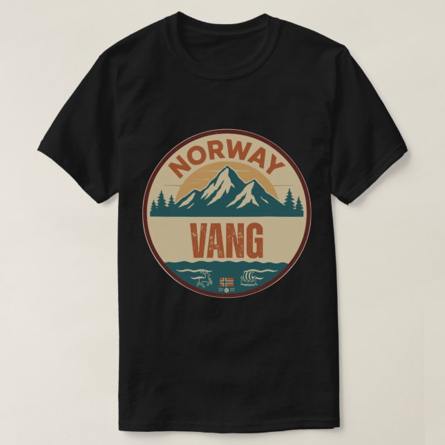 Camiseta Vang, Noruega Noruega (Diseño del anverso)