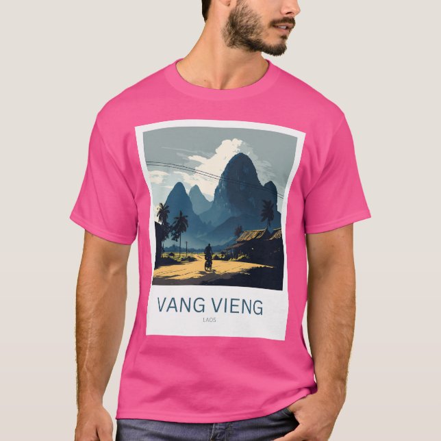 Camiseta Vang Vieng Laos (Anverso)