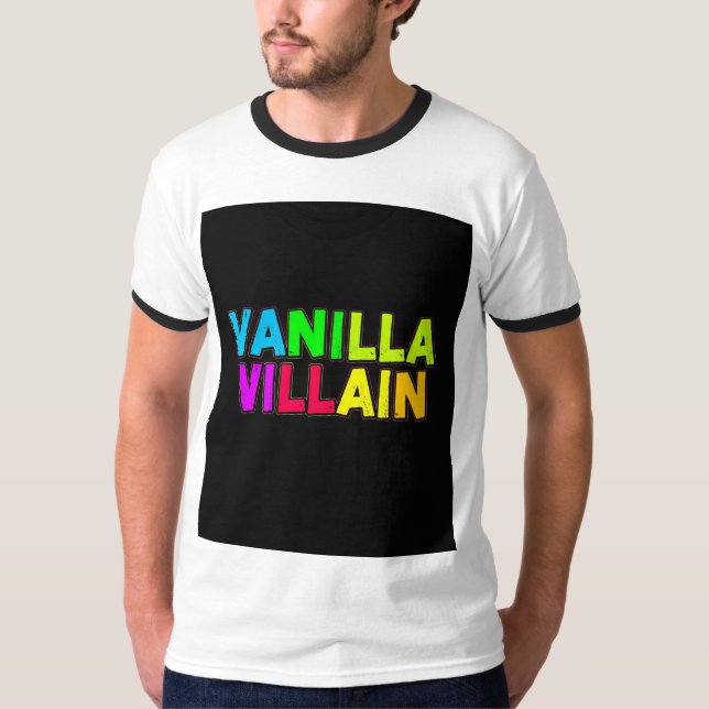 Camiseta Vanilla Villain .t-shirt (Anverso)