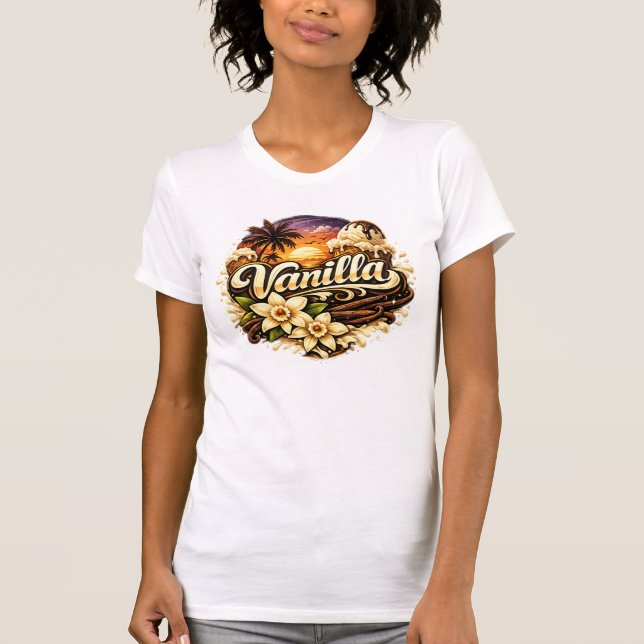 Camiseta Vanilla - Vintage Design (Anverso)
