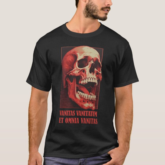 Camiseta Vanitas Skull (Anverso)