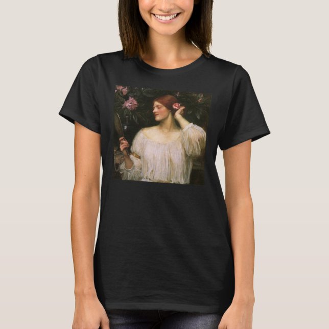 Camiseta Vanity by John William Waterhouse (Anverso)