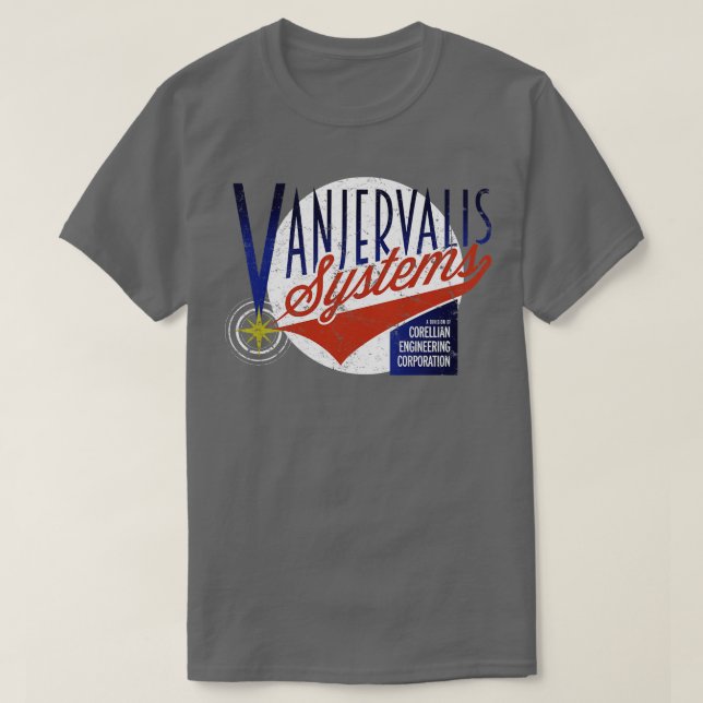 Camiseta Vanjervalis Systems (Diseño del anverso)