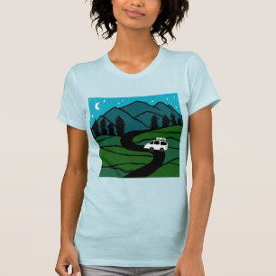 Camiseta VANLIFE Trees Montaña Explore Adventure