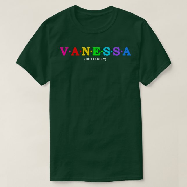 Camiseta Vannessa Butterfly (Diseño del anverso)
