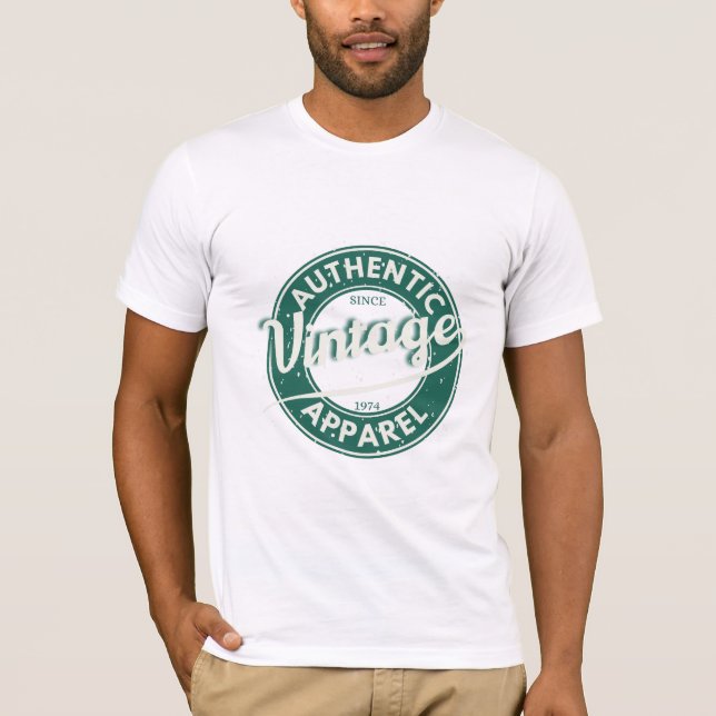 Camiseta Vantage de la valla verde de 1974 (Anverso)