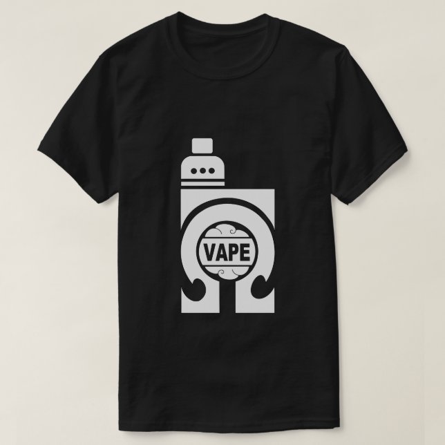 Camiseta vape (Diseño del anverso)