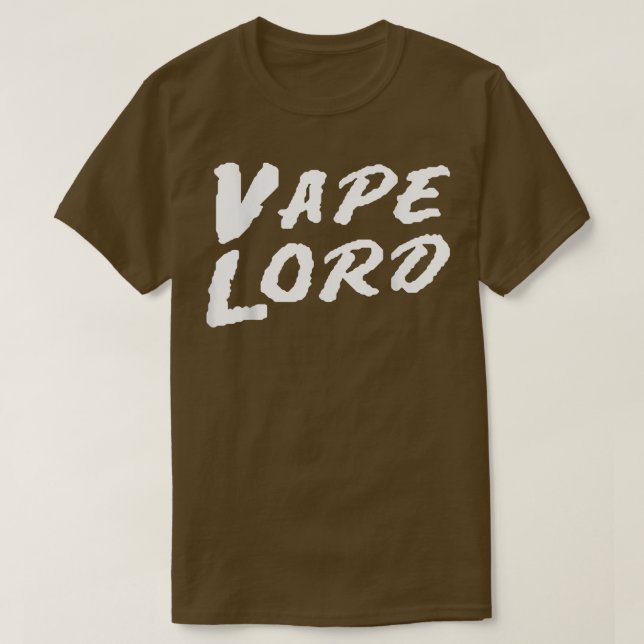 Camiseta Vape Lord Funny Vaping Pen Dejando de fumar Vape L (Diseño del anverso)