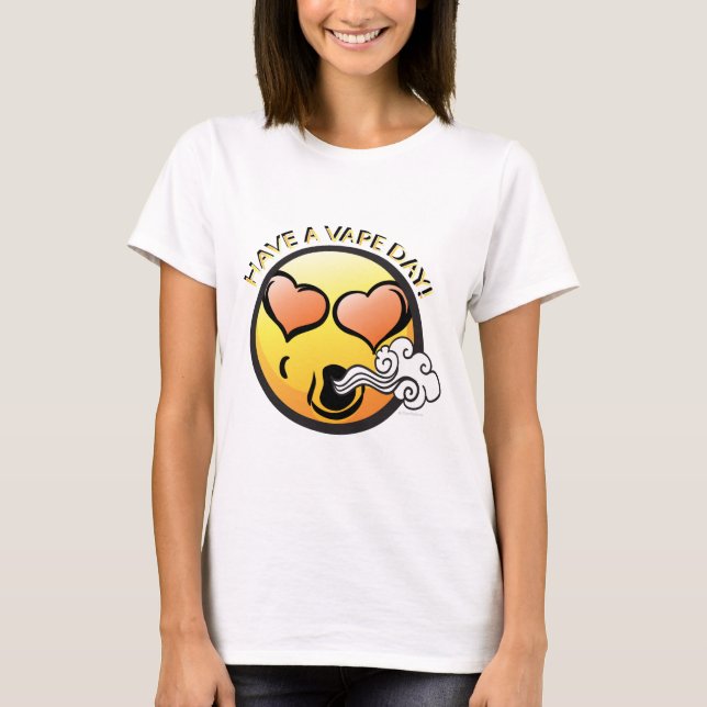 Camiseta Vapeo | Tener un día de Vape por VapeGoat (Anverso)