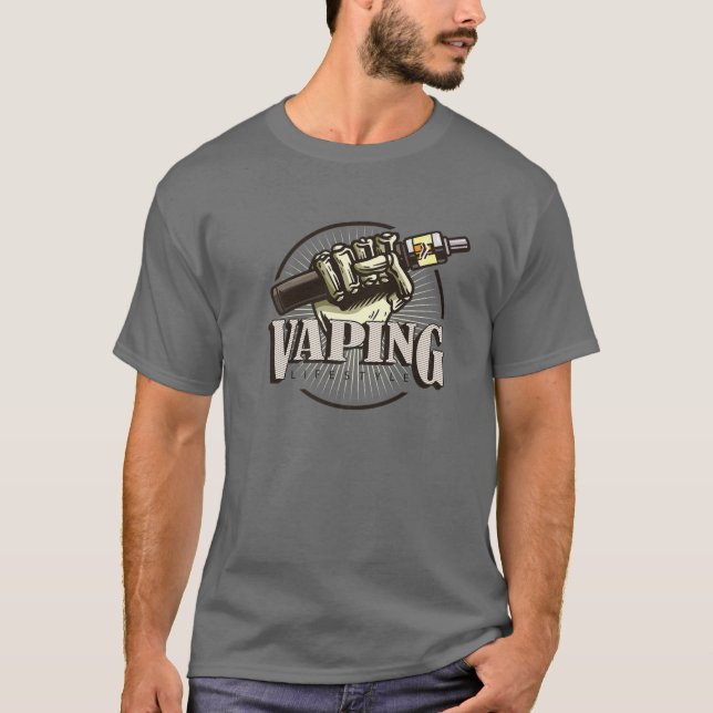 Camiseta Vaping Lifestyle Vaper (Anverso)