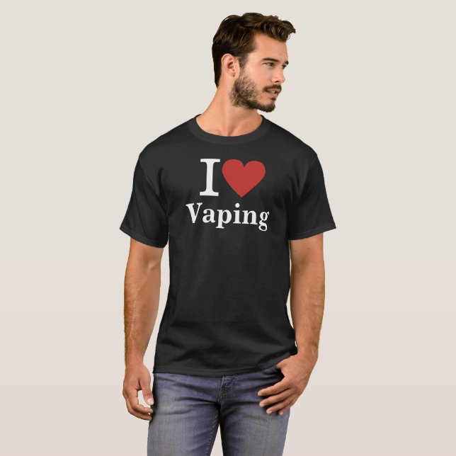Camiseta ❤️ Vaping PERSONALIZADO Men's (Anverso completo)